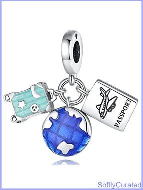 925 Sterling Silver Charms for Bracelets Necklaces Butterfly Graduation Shoe